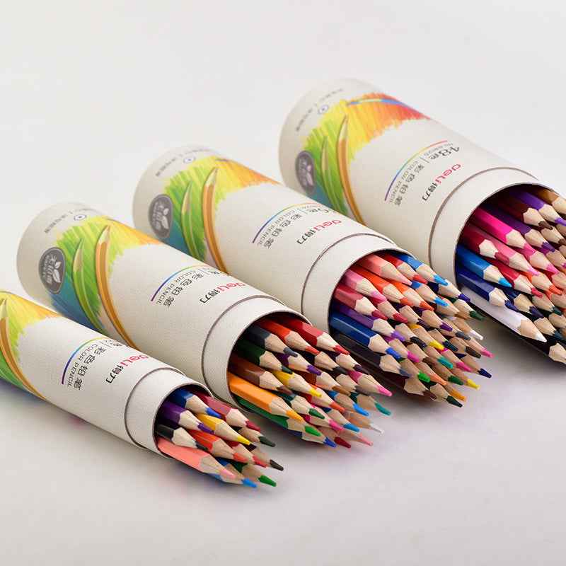 DELI 48 Color Drawing Pencils for Kids with Sharpener - TTpen