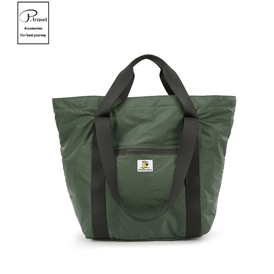 P.Travel Foldable Travel Totes Duffel Bag Green