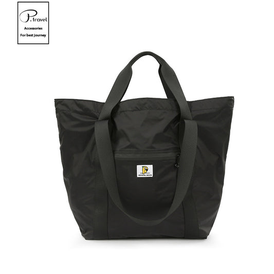 P.Travel Foldable Travel Totes Duffel Bag Black