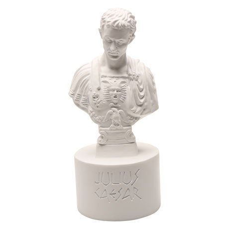 Ides of March Pencil Holder,Julius Caesar Bust Statue Pen Holder