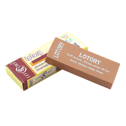 LOTORY LARGE Soft Eraser Dust Free Clean 6 Pack