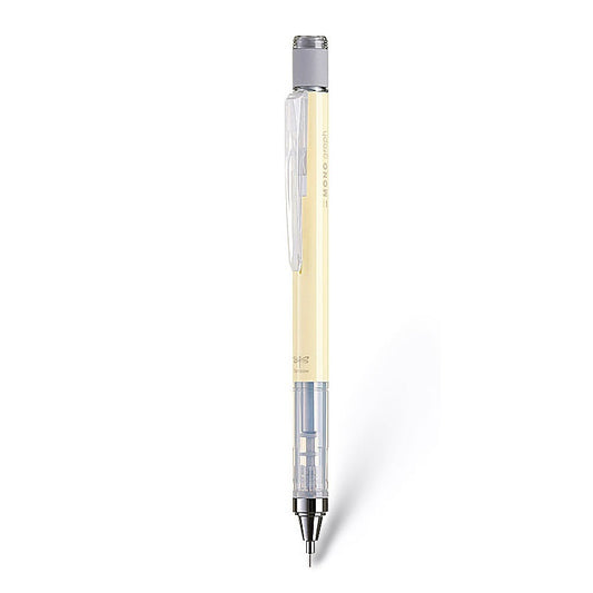Tombow Mechanical Pencil,Monograph Pastel Color 0.5mm,Cream Yellow (DPA-136B)