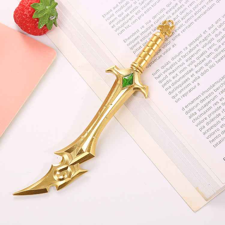 12 Pack Ancient Sword Plastic Gel Ink Pens Set - TTpen