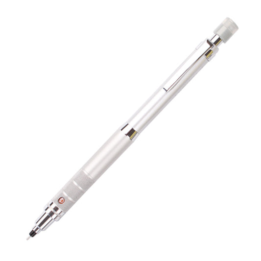 Uni Kuru Toga Roulette Mechanical Pencil,0.5 mm Silver Body