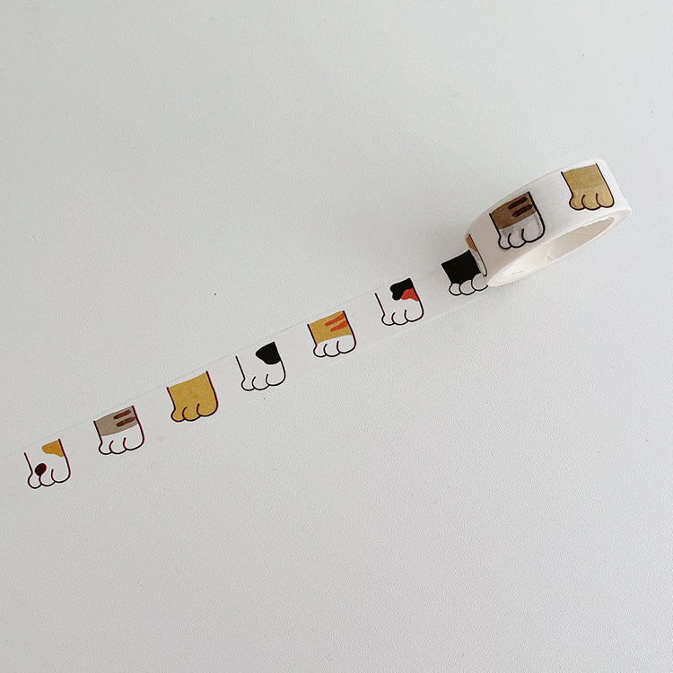Cute Cat Themed Washi Tape 4 Pack