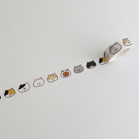 Cute Cat Themed Washi Tape 4 Pack