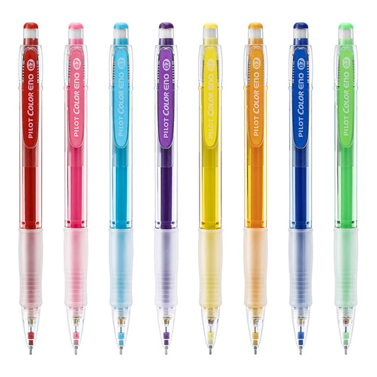 PILOT Color Eno 0.7mm Automatic Mechanical Pencil 8 Color Set