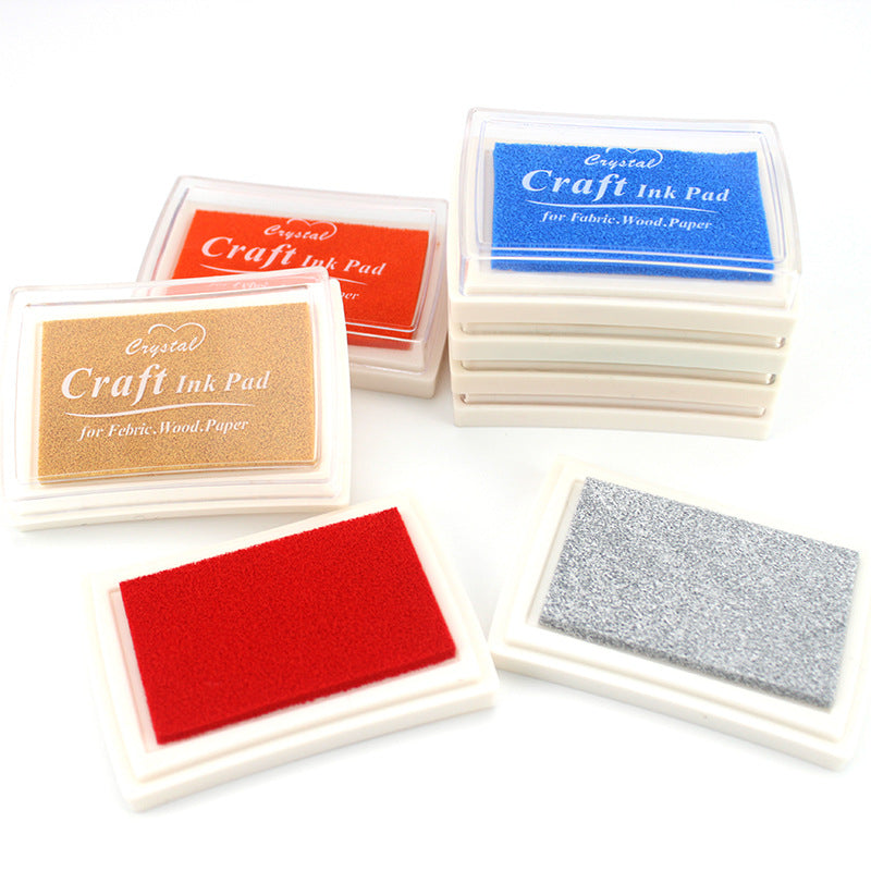 15 Colors Craft Ink Pad for Stamps Paper Wood Fabric