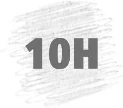 Staedtler 100 Mars Lumograph 10H Graphite Art Drawing Pencil,12 Pack