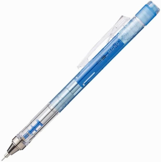 Tombow Mechanical Pencil,Monograph Clear Color 0.5mm,Clear Blue (DPA-138B)