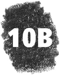 Staedtler 100 Mars Lumograph 10B Graphite Art Drawing Pencil,12 Pack
