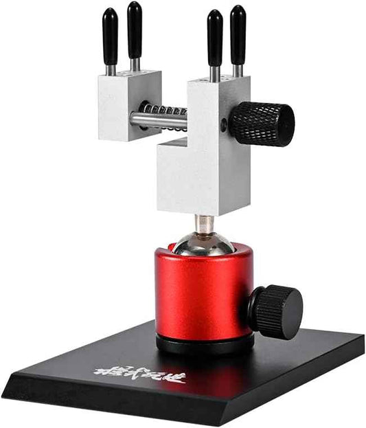 DSPIAE Tabletop Vise Mini Vice Spherical Rotating Metal Base for Hobbies