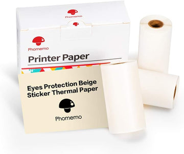Phomemo Eyes Protection Beige Thermal Paper for M02/M03 Pocket Printer