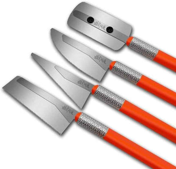 DSPIAE 2 Handles and 4 Blades Mini Hand Saws for Model