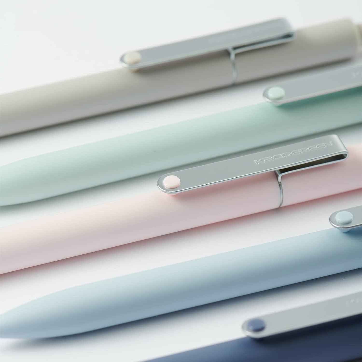 Kaco MIDOT 5PCS Retractable Gel Pens 0.5mm Fine Point - TTpen