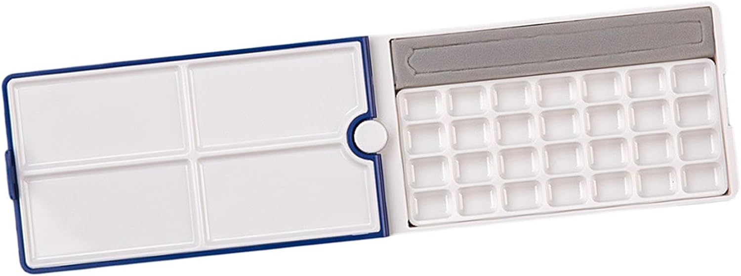 Watercolor Palette Gouache Mixing Tray Leakproof