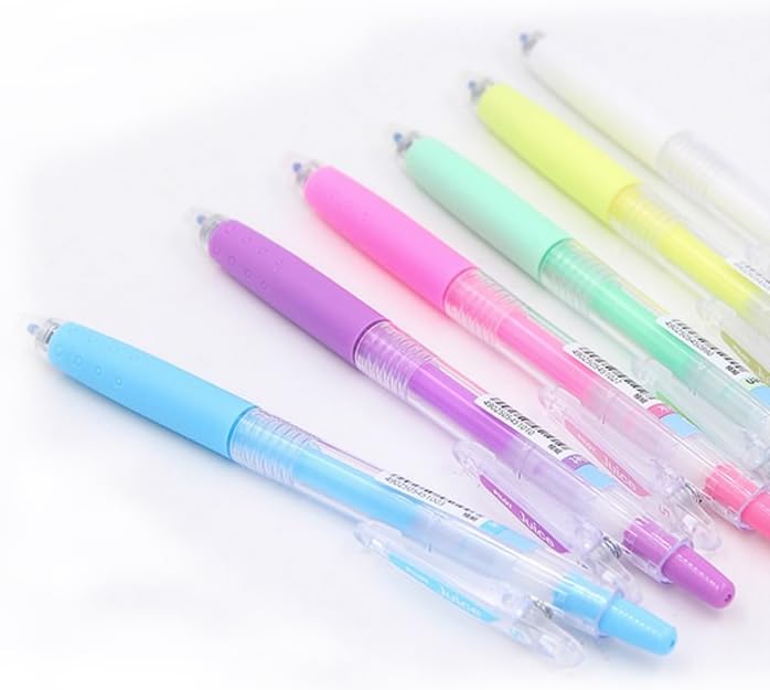 Pilot Juice Gel Ink Ballpoint Pen, 0.5mm, 6 Pastel Colors