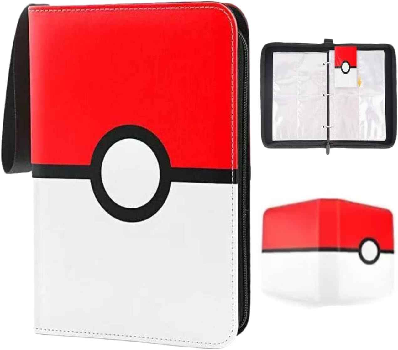 4-Pocket Trading Card Binder Album Holds 400 Cards 4-Pocket Trading Card Binder Album Holds 400 Cards