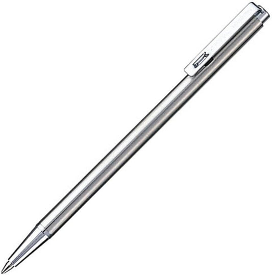 Zebra Mini Ballpoint Pen 0.7 mm, Silver Body, Black Ink (T-3)