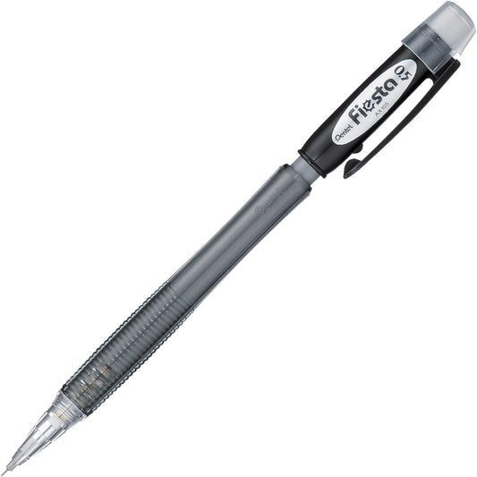 Pentel AX105 Fiesta Automatic Mechanical Pencil,0.5mm HB,5Pack