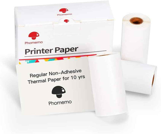 White Thermal Paper 53mm x 6.5m for Phomemo M02/M03 Mini Label Maker - TTpen