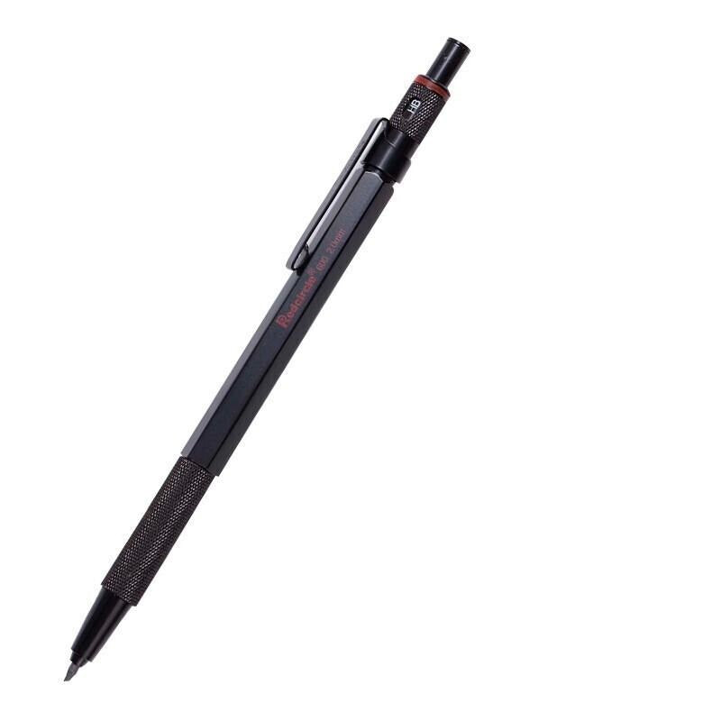 RedCircle Metal Mechanical Drafting Pencil 0.5/0.7/0.9/2.0mm 2.0mm Black
