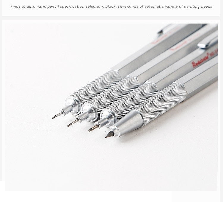 RedCircle Metal Mechanical Drafting Pencil 0.5/0.7/0.9/2.0mm