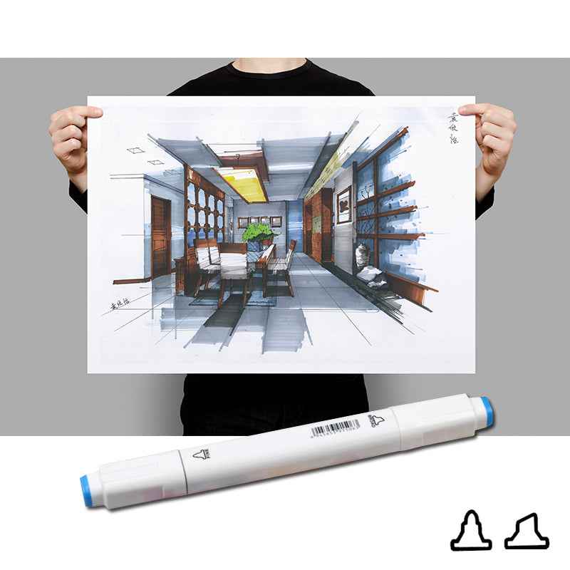 TouchFive Twin Markers 80 Color Animation Design Set - TTpen