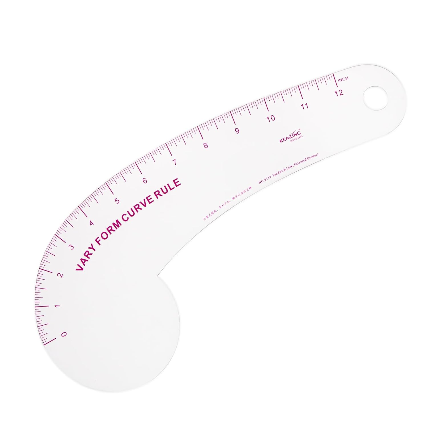 12Inch Vary Form Curve Ruler for Measuring Sewing Design Making