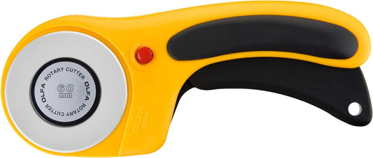 OLFA 60mm Ergonomic Quilting Rotary Cutter (RTY-3/DX)