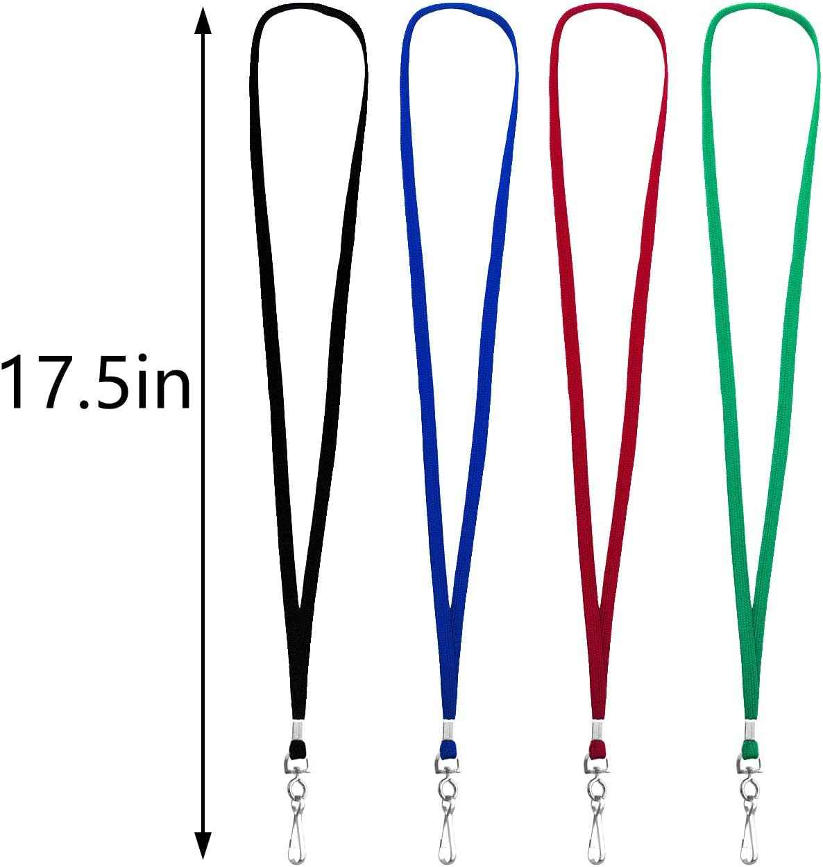 100Pcs Nylon Bulk Lanyard for Id Badges - TTpen