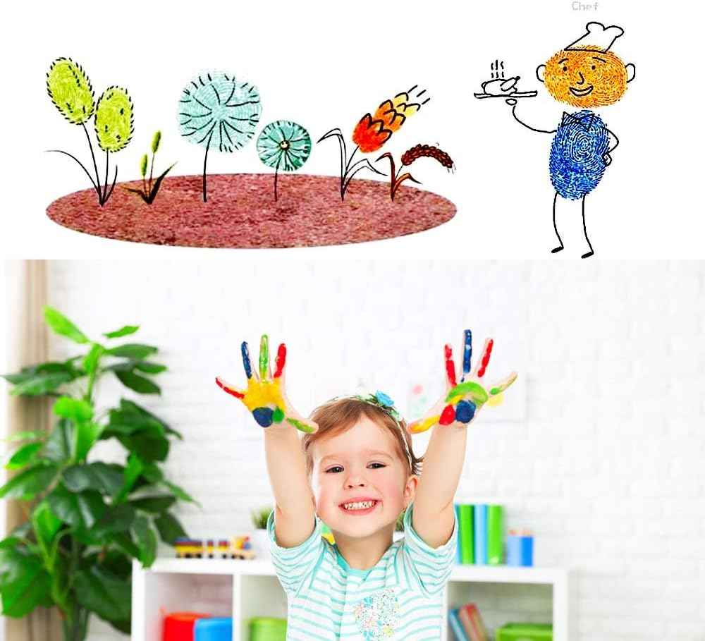 15 Colors Craft Ink Pad for Stamps Paper Wood Fabric - TTpen