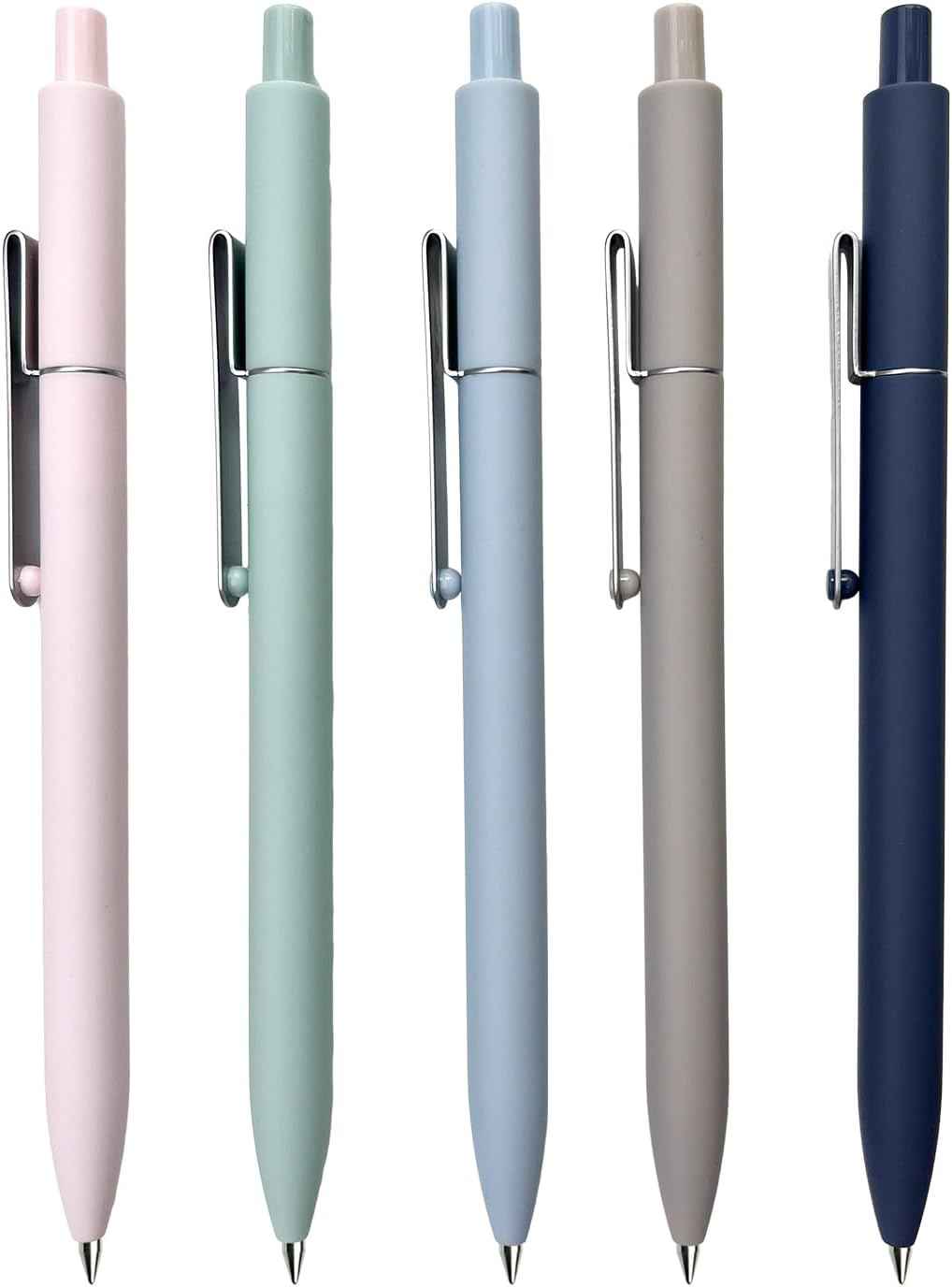 Kaco MIDOT 5PCS Retractable Gel Pens 0.5mm Fine Point - TTpen