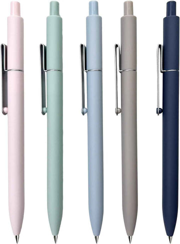 Kaco MIDOT 5PCS Retractable Gel Pens 0.5mm Fine Point - TTpen