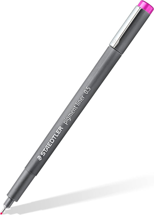 STAEDTLER 6 Color Pigment Liner Fineliner Pen 0.5mm