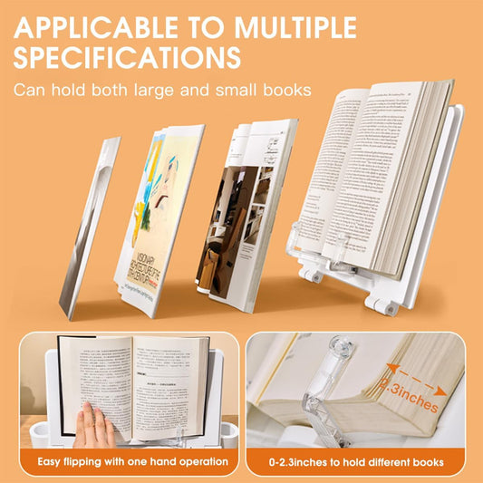 3in1 Book Reading Stand,Whiteboard,Storage Box Desktop Holder