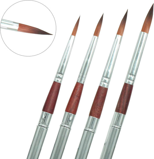 7pcs Travel Artist Painting Brushes,Detachable