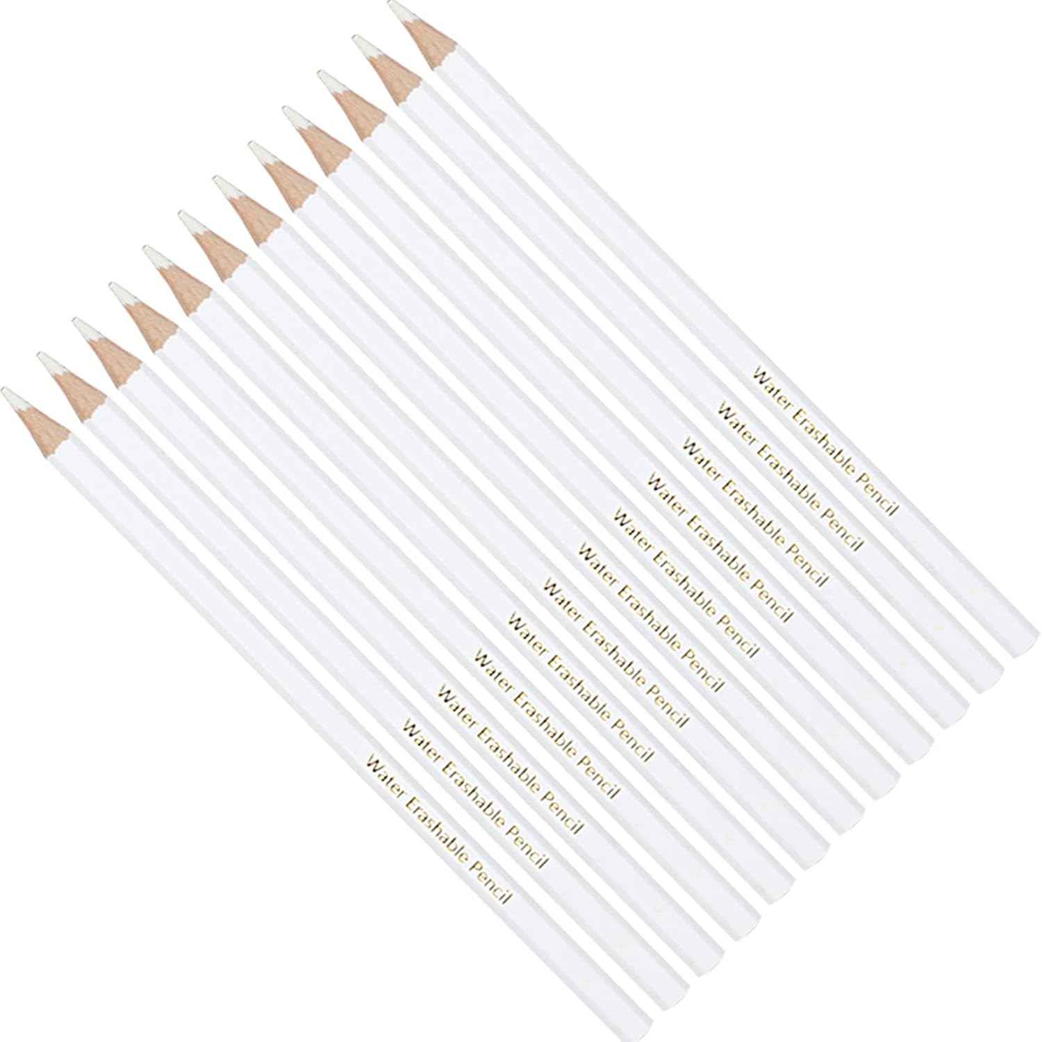 Blue/White Sewing Marking Pencils Water Soluble Tailor's Chalk 12 Pack
