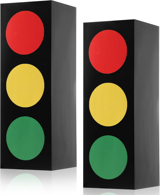 Traffic Light Favor Boxes Birthday Party Construction 2 Pack