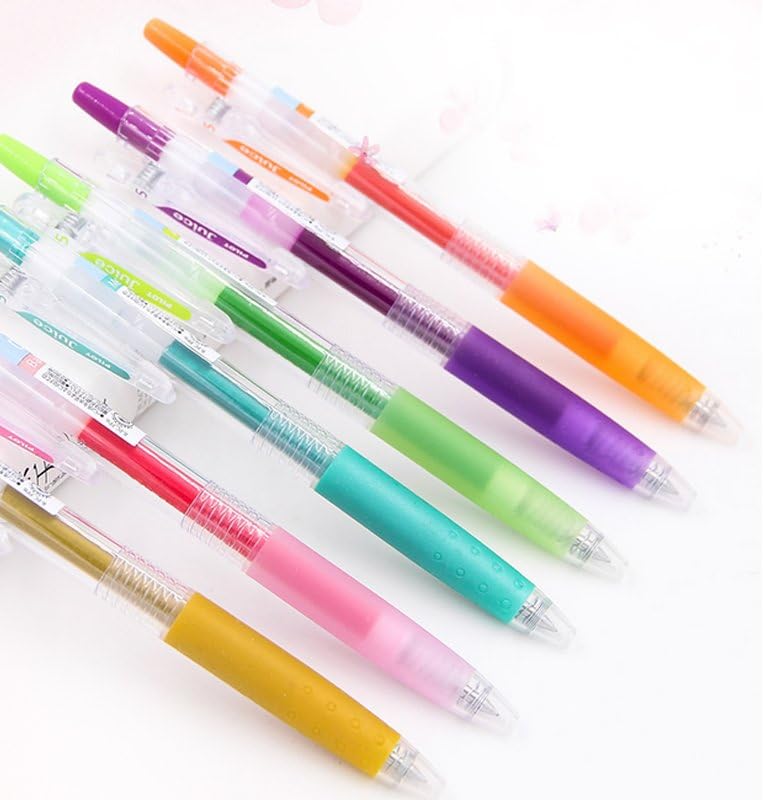 Pilot Juice Gel Ink Ballpoint Pen, 0.5mm, 6 Standard Colors