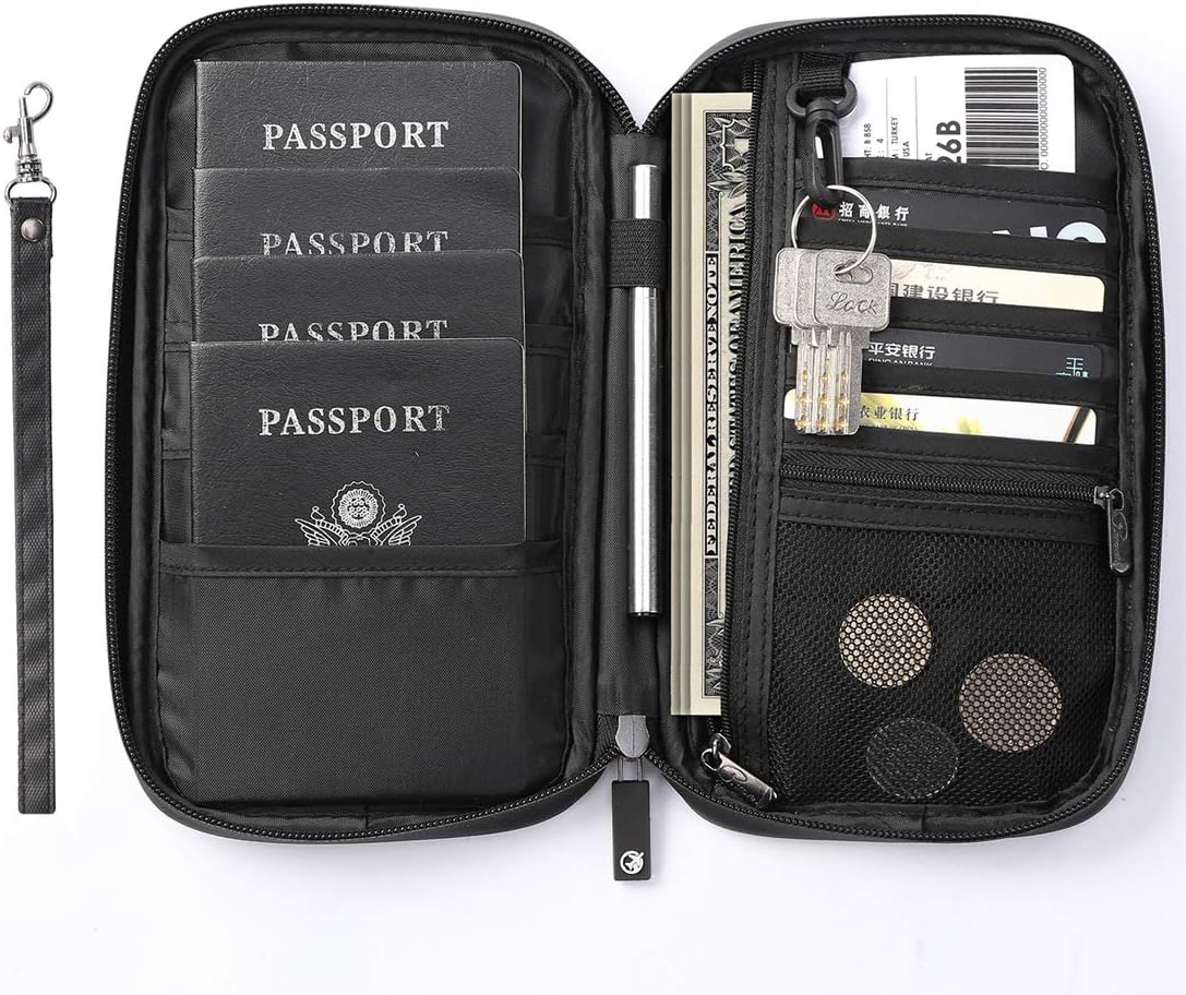 P.Travel RFID Travel Passport Wallet