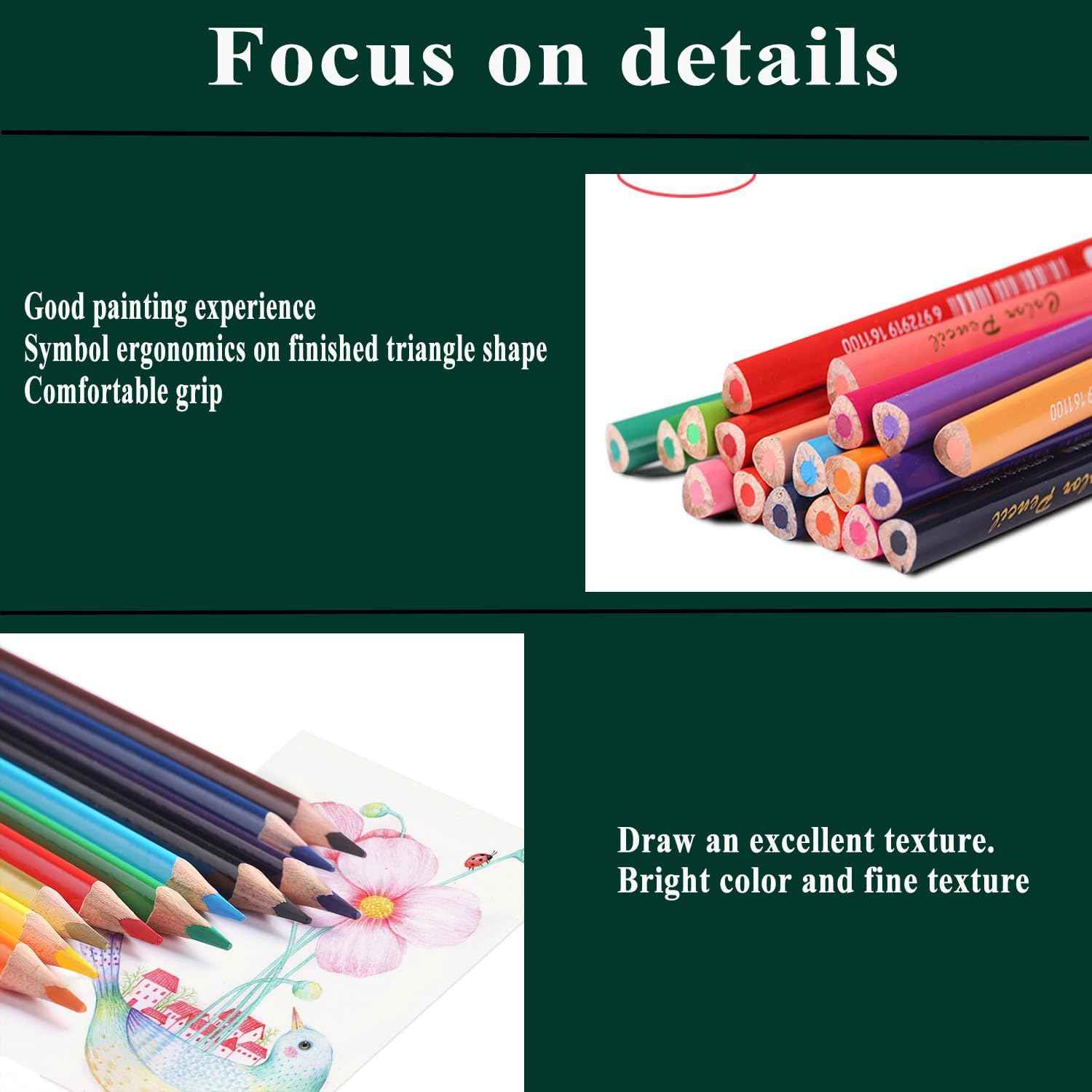 GIORGIONE 72 Classic Colour Pencils Oil Based Tin Box - TTpen