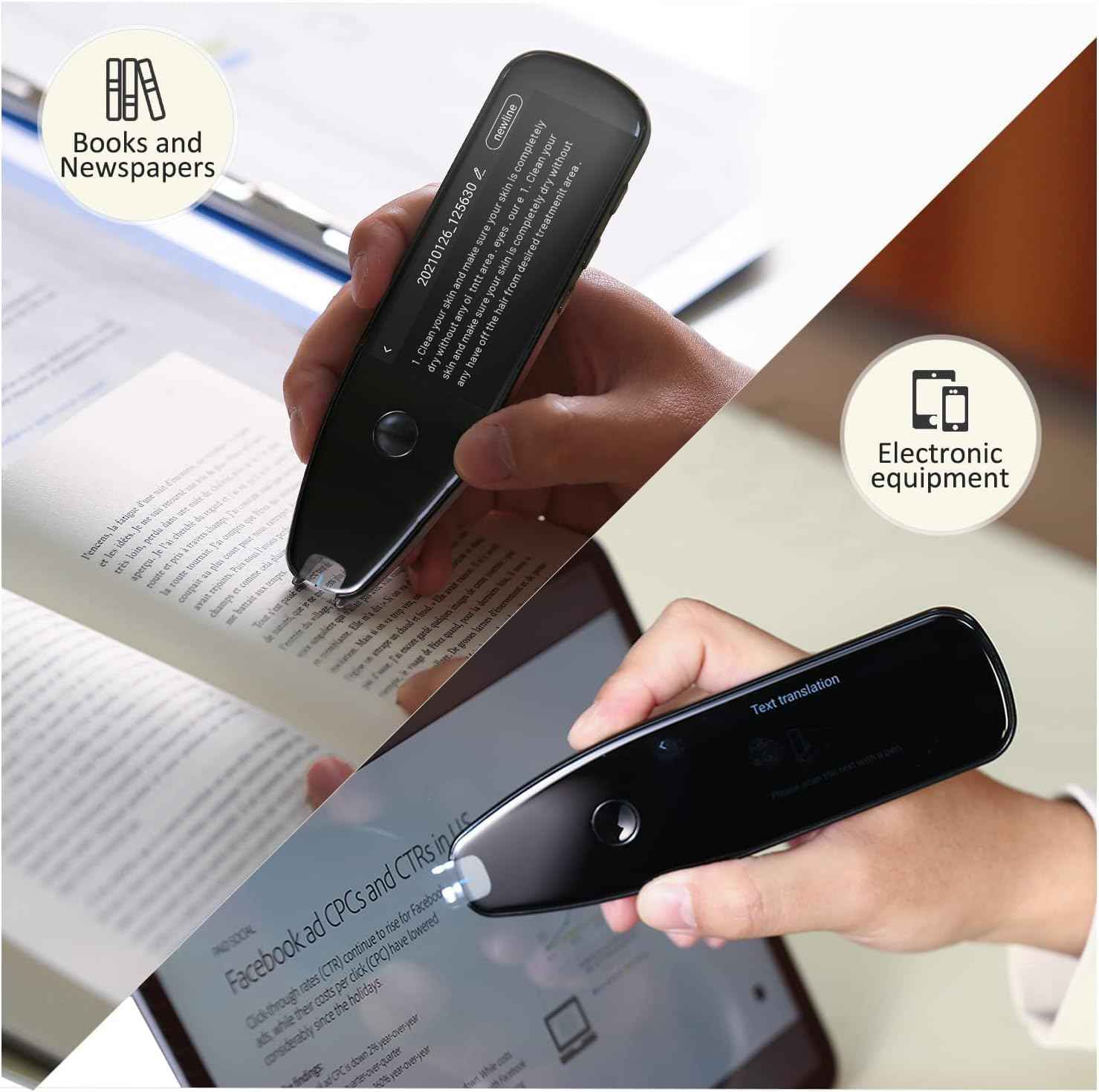 X5 112 Language Digital Reader Pen Voice Language Translator Device - TTpen