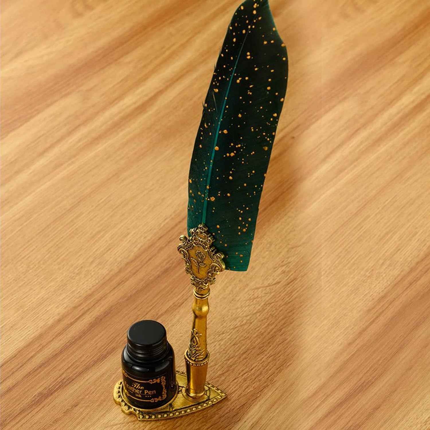 Calligraphy Feather Quill Pen and Ink Set - TTpen