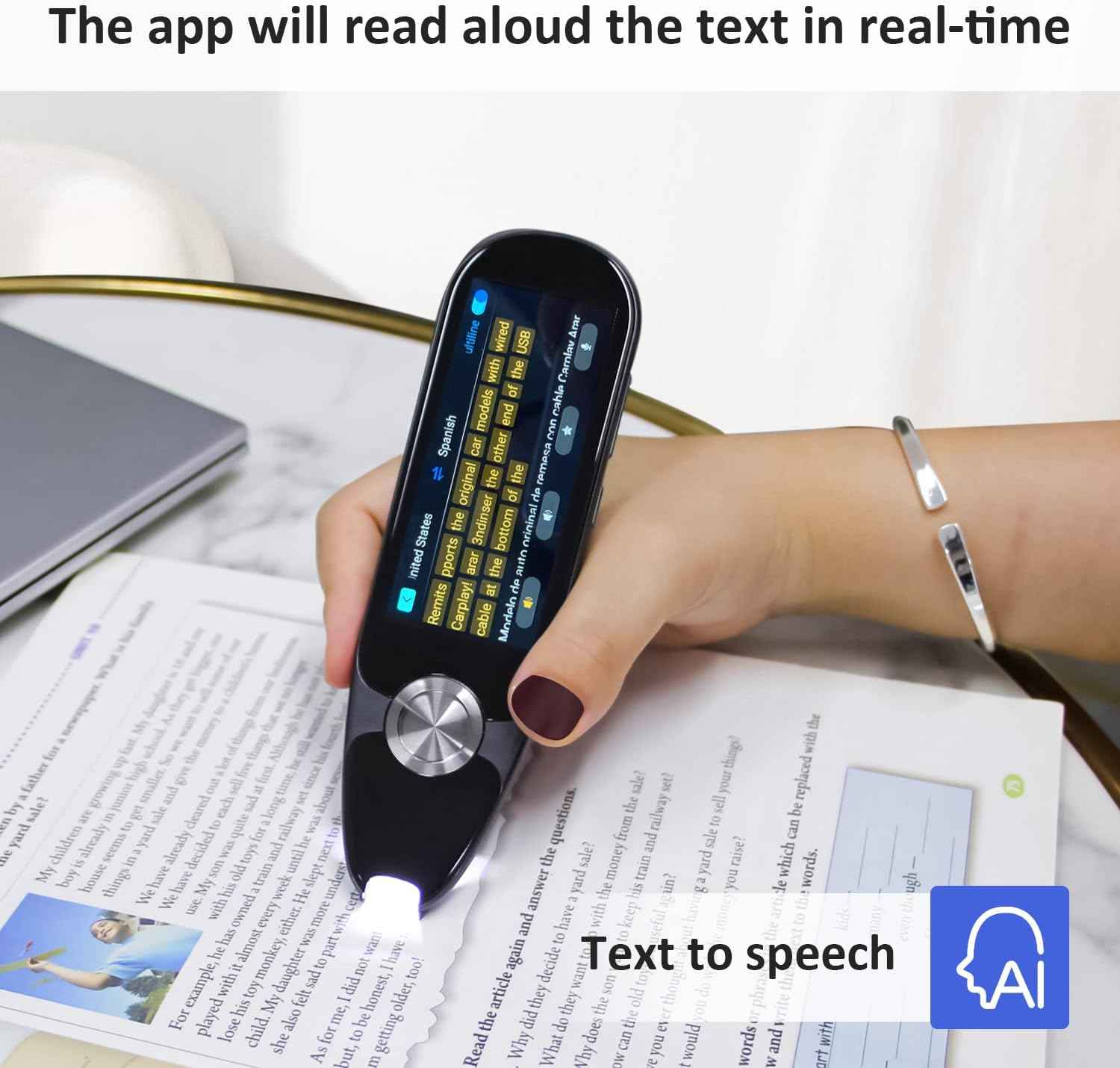 X7 Reading Scanner Pen,112 Languages Translation Pen - TTpen