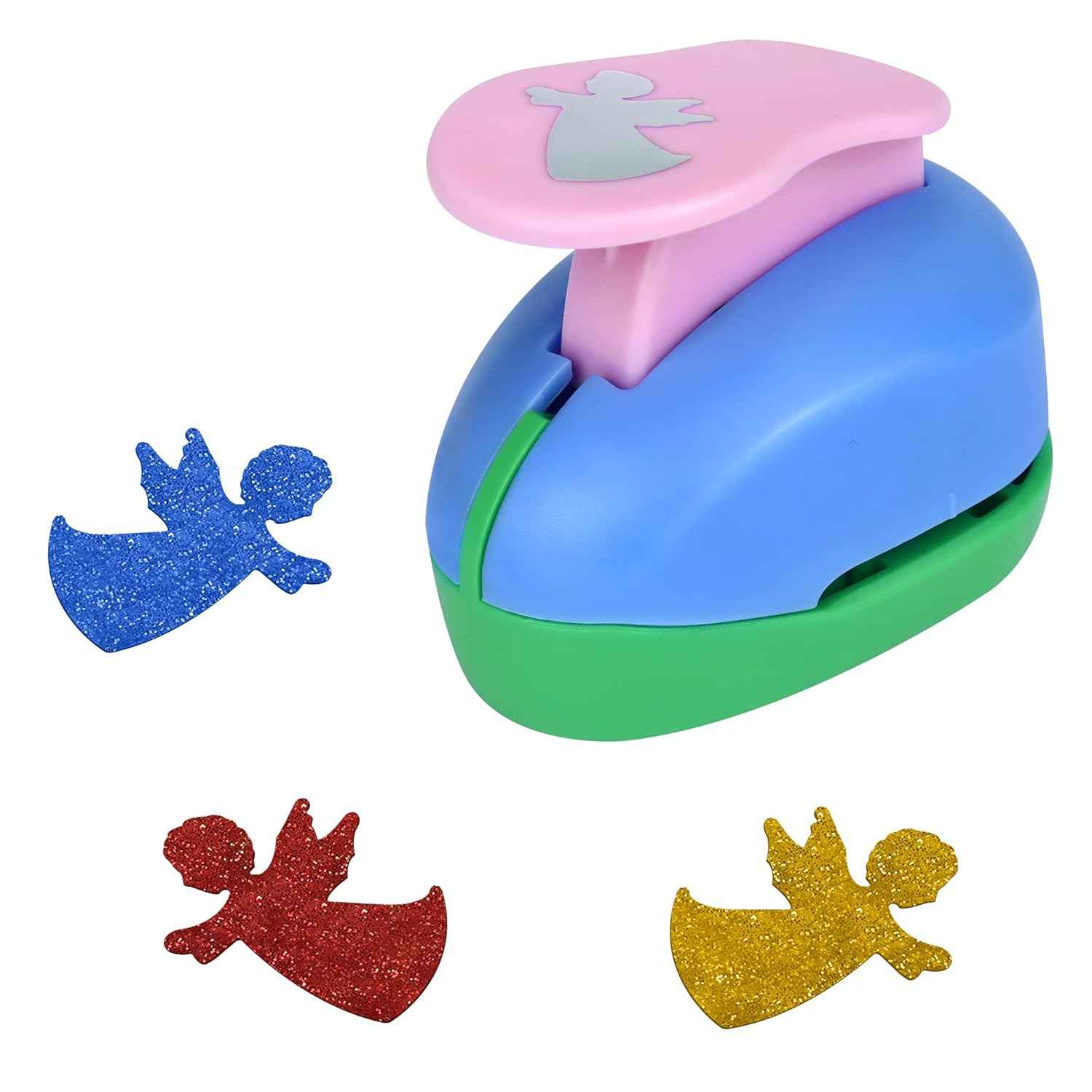 3Pcs 1 Inch Paper Punches with Christmas Tree Snowflakes Craft Hole Shapes - TTpen