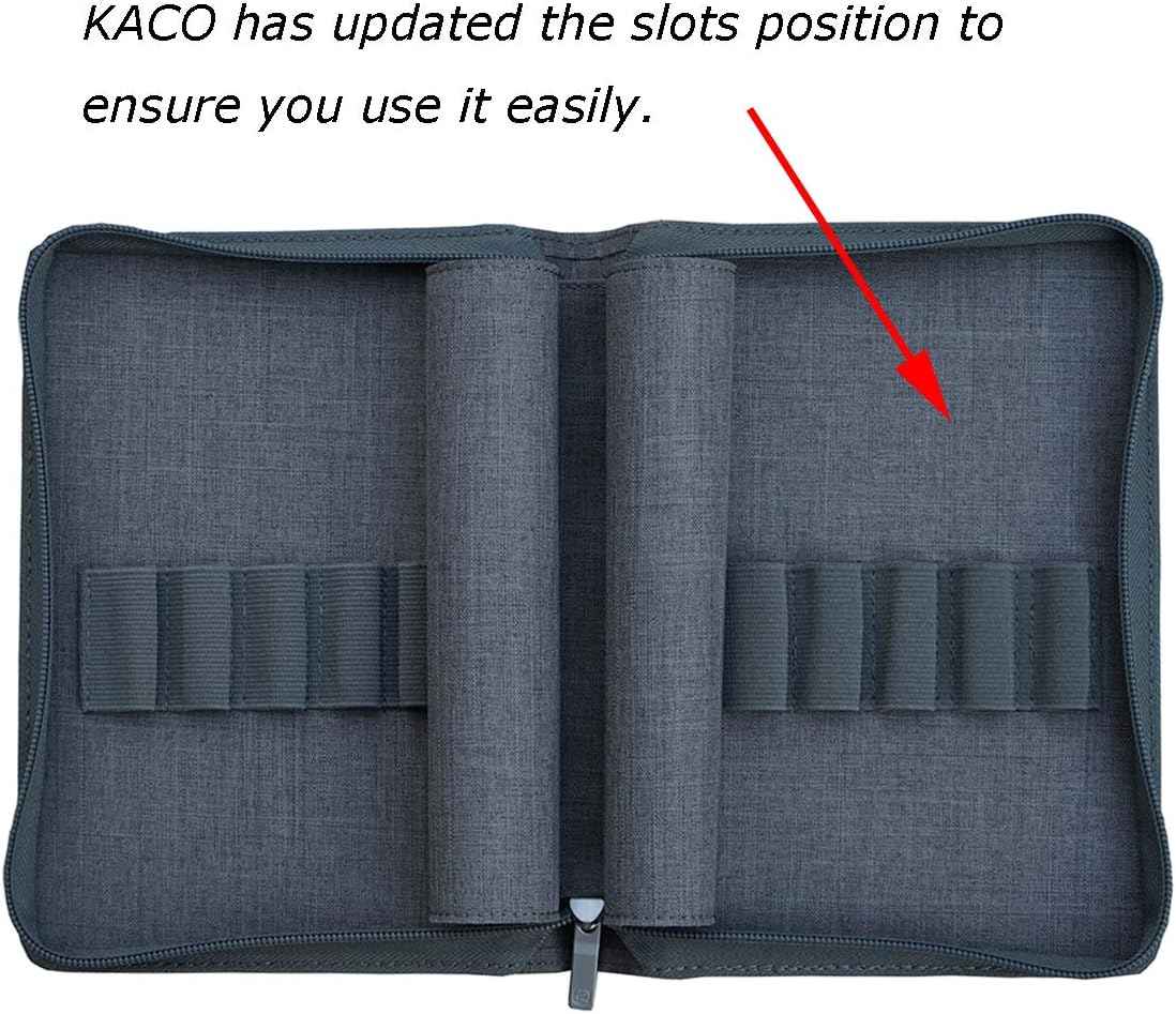 KACO 10 Slots Fountain Pen Case Holder Pouch - TTpen