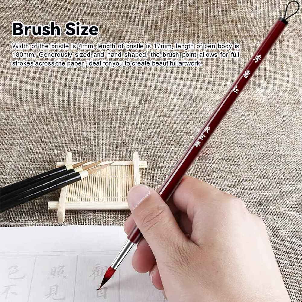 Xiu Yi Hong Watercolor Brushes,Mop Round Paintbrush - TTpen