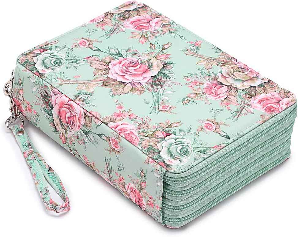 200 Slots Colored Pencil Case Large Capacity Pencil Organizer - TTpen