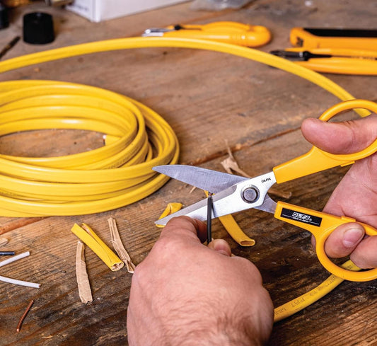 OLFA Japan 7 Inch Multi-Purpose Heavy-Duty Scissors (SCS-2)